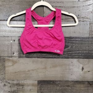 Hot pink sports bra S